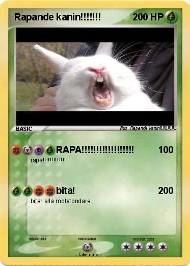 Pokemon Rapande kanin!!!!!!!