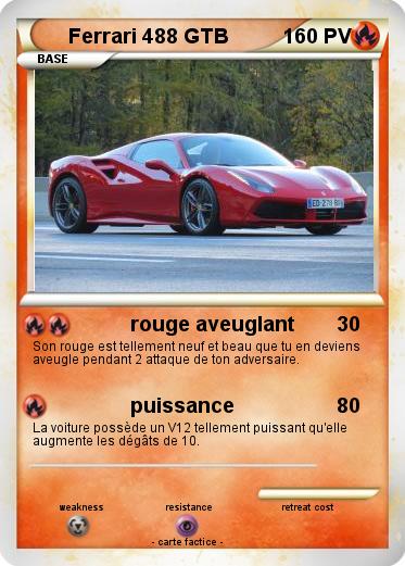 Pokemon Ferrari 488 GTB