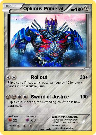 Pokemon Optimus Prime v4