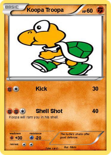 Pokemon Koopa Troopa