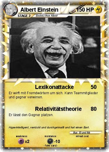 Pokemon Albert Einstein
