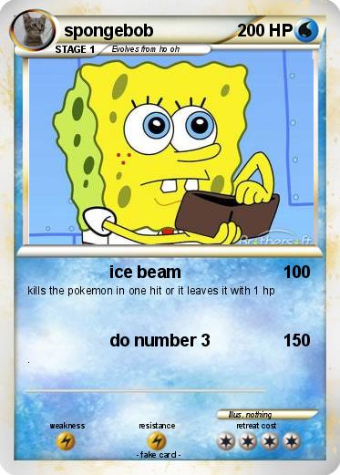 Pokemon spongebob