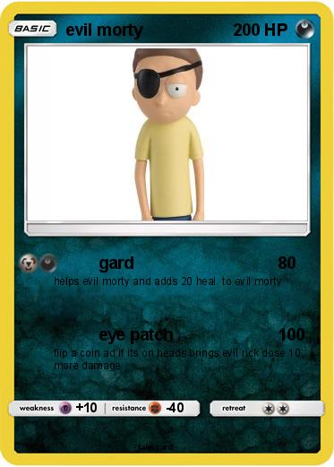 Pokemon evil morty