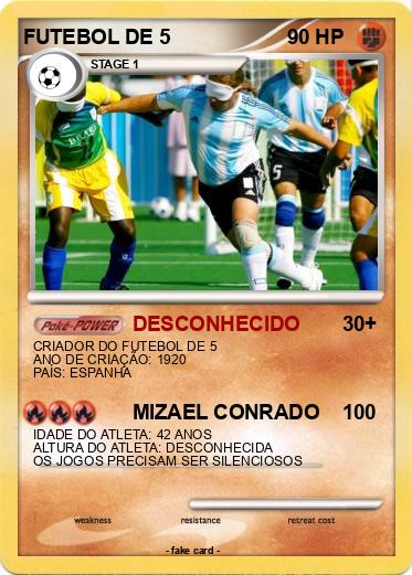 Pokemon FUTEBOL DE 5
