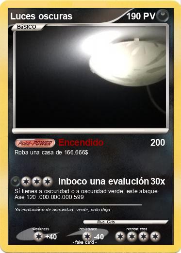 Pokemon Luces oscuras