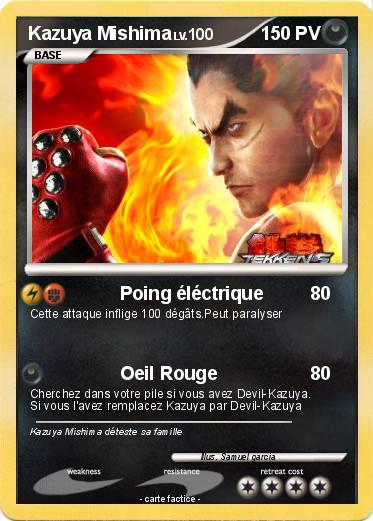 Pokemon Kazuya Mishima