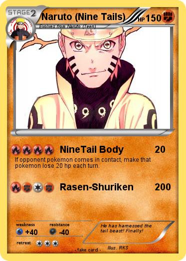Pokemon Naruto (Nine Tails)