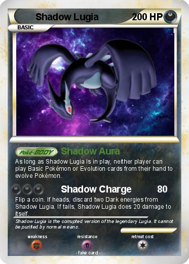 Pokemon Shadow Lugia