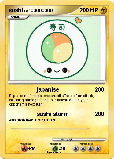 Pokemon sushi