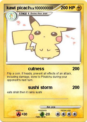 Pokemon kawi picach