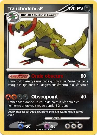 Pokemon Tranchodon