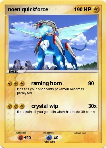 Pokemon noen quickforce