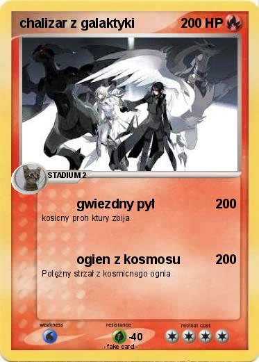Pokemon chalizar z galaktyki
