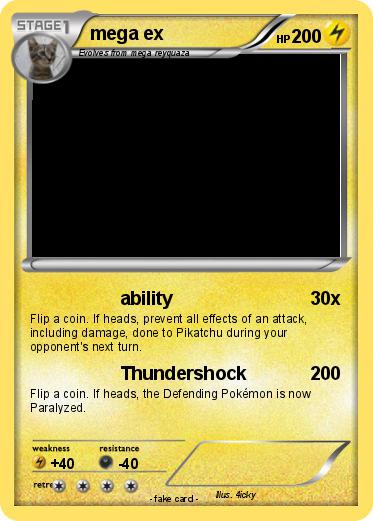 Pokemon mega ex