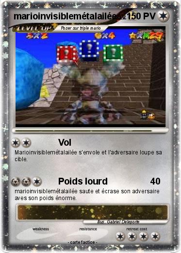 Pokemon marioinvisiblemétalailée