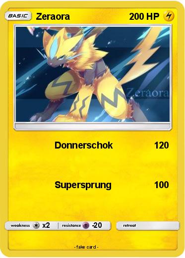 Pokemon Zeraora
