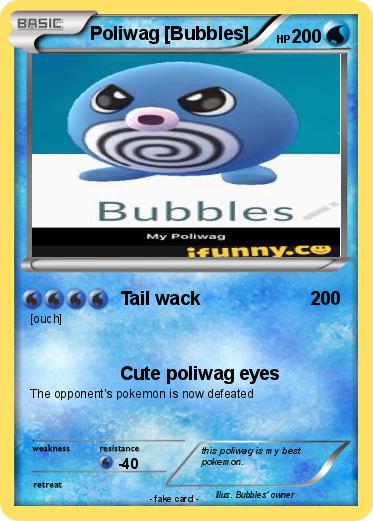 Pokemon Poliwag [Bubbles]