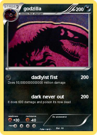 Pokemon godzilla