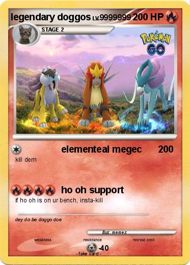 Pokemon legendary doggos