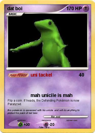 Pokemon dat boi