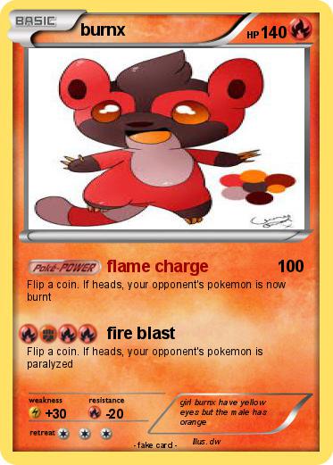 Pokemon burnx