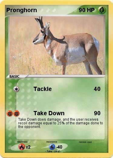 Pokemon Pronghorn