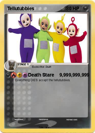Pokemon Tellutubbies