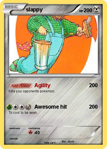 Pokemon slappy