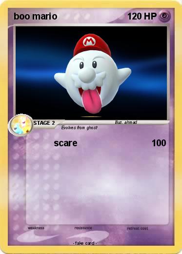 Pokemon boo mario