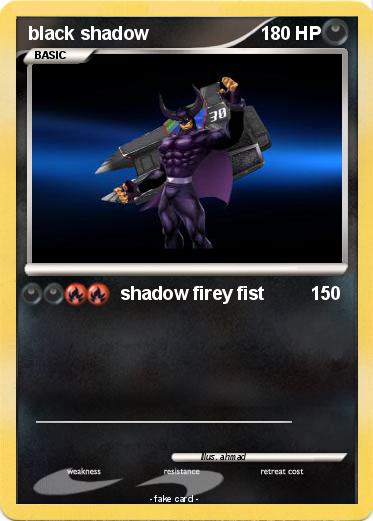 Pokemon black shadow