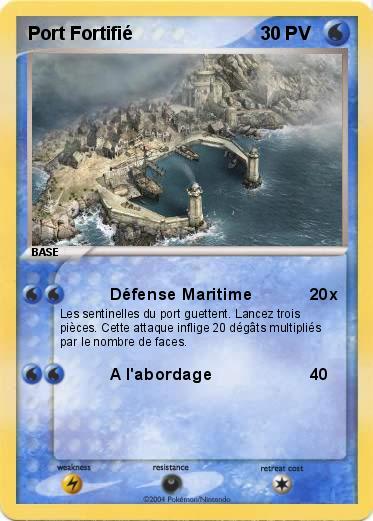 Pokemon Port Fortifié