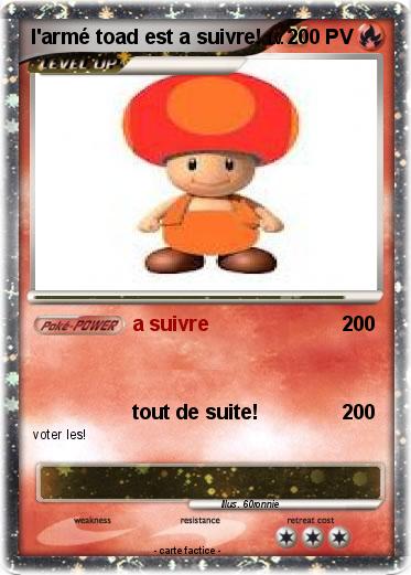 Pokemon l'armé toad est a suivre!