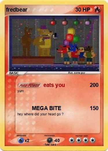 Pokemon fredbear