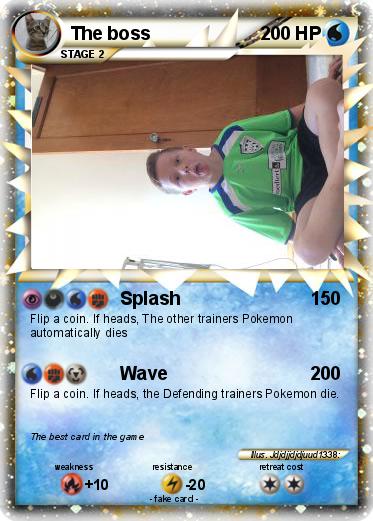 Pokemon The boss
