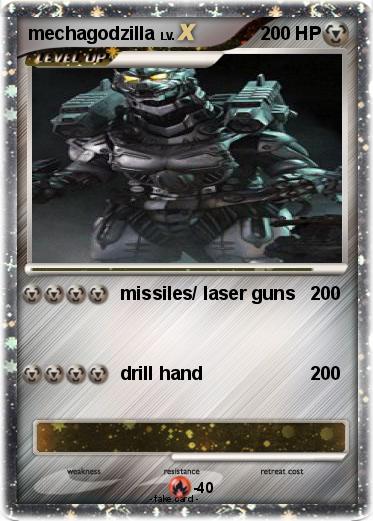 Pokemon mechagodzilla