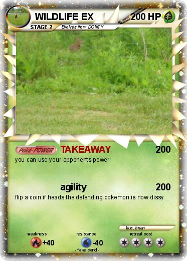 Pokemon WILDLIFE EX
