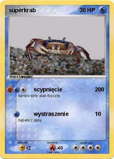 Pokemon superkrab