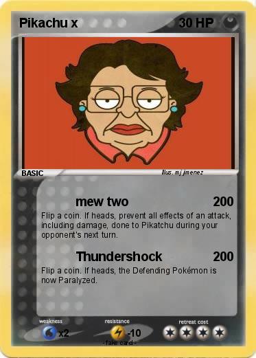 Pokemon Pikachu x
