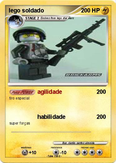 Pokemon lego soldado
