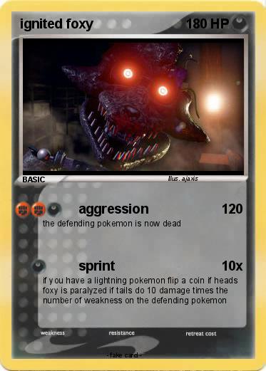 Pokemon ignited foxy