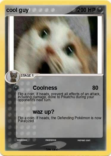Pokemon cool guy