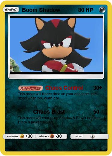 Pokemon Boom Shadow