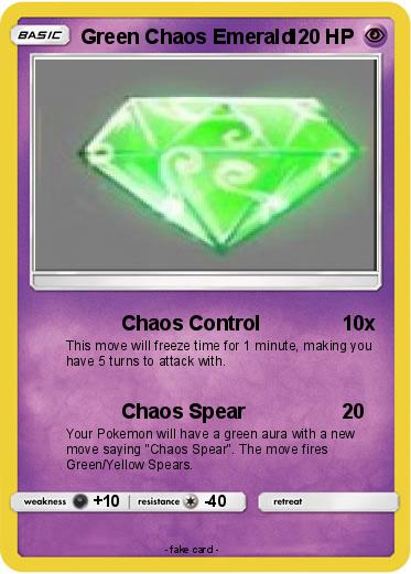 Pokemon Green Chaos Emerald