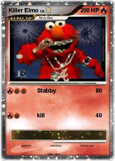 Pokemon Killer Elmo