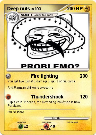 Pokemon Deep nuts
