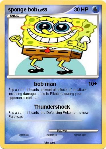 Pokemon sponge bob