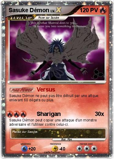 Pokemon Sasuke Démon