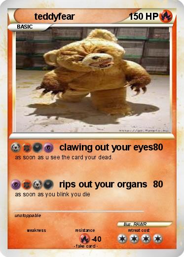 Pokemon teddyfear