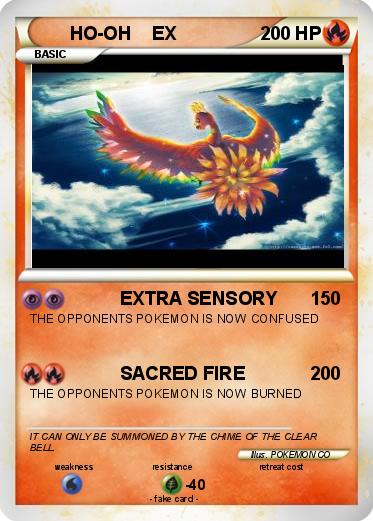 Pokemon HO-OH    EX