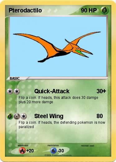 Pokemon Pterodactilo
